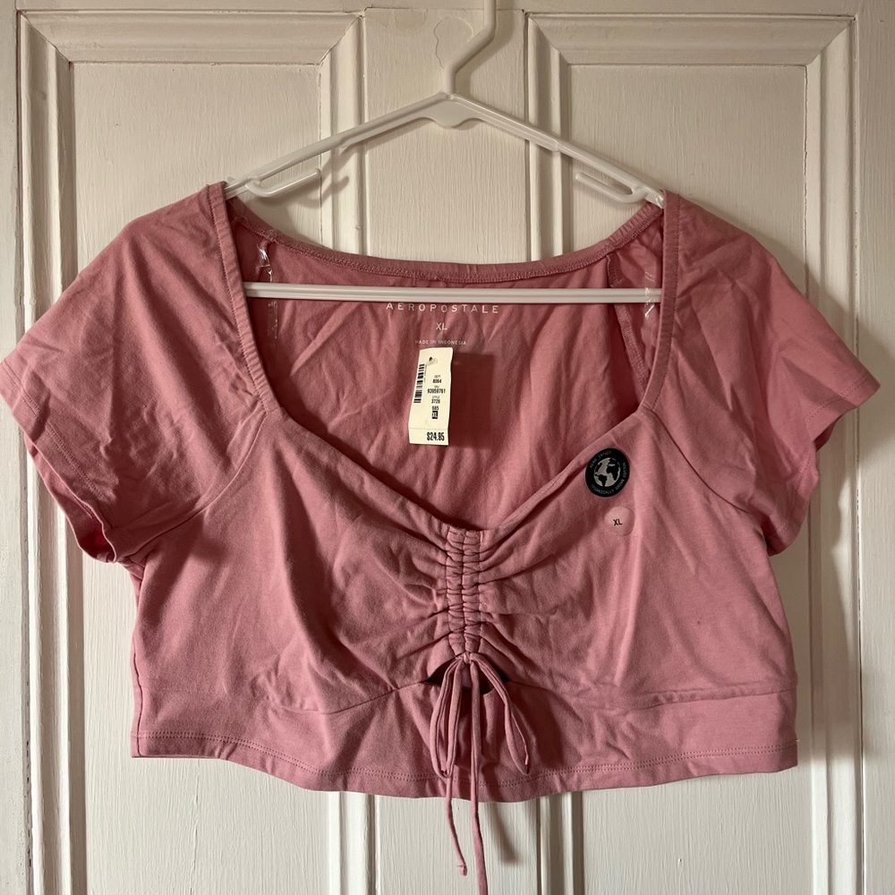 Aeropostale Pink Crop Top